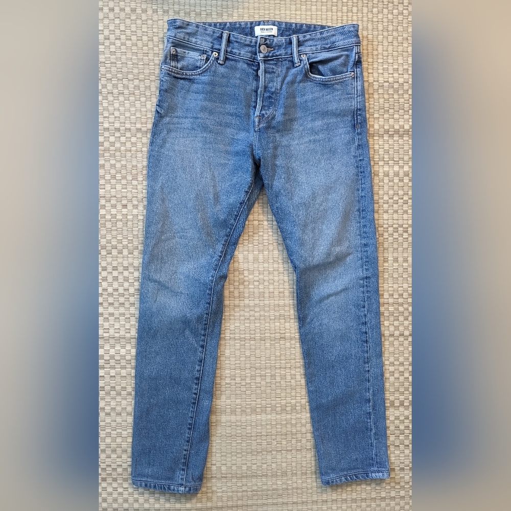 Buck Mason Slim Fit Jeans - Blue